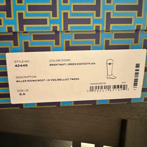 Women’s Tory Burch Miller Riding Boot Size 6.5 - Picture 5 of 8